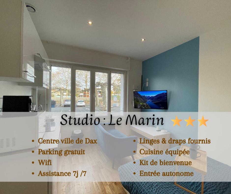 Le Marin, A 500M Du Centre Ville Dax Buitenkant foto